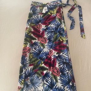 L*Space wrap maxi skirt